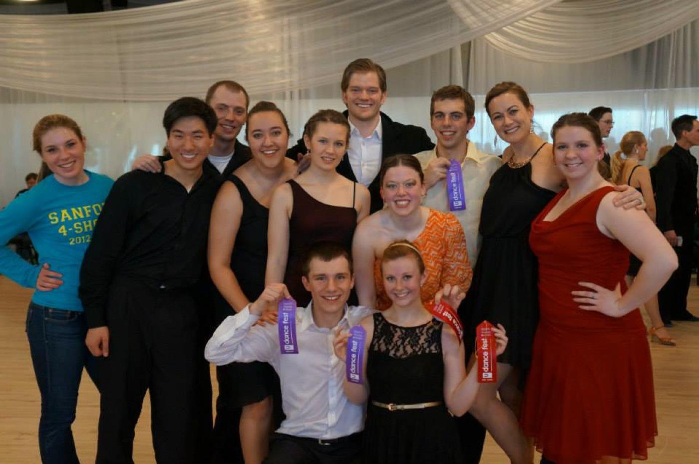 La Crosse's ballroom team