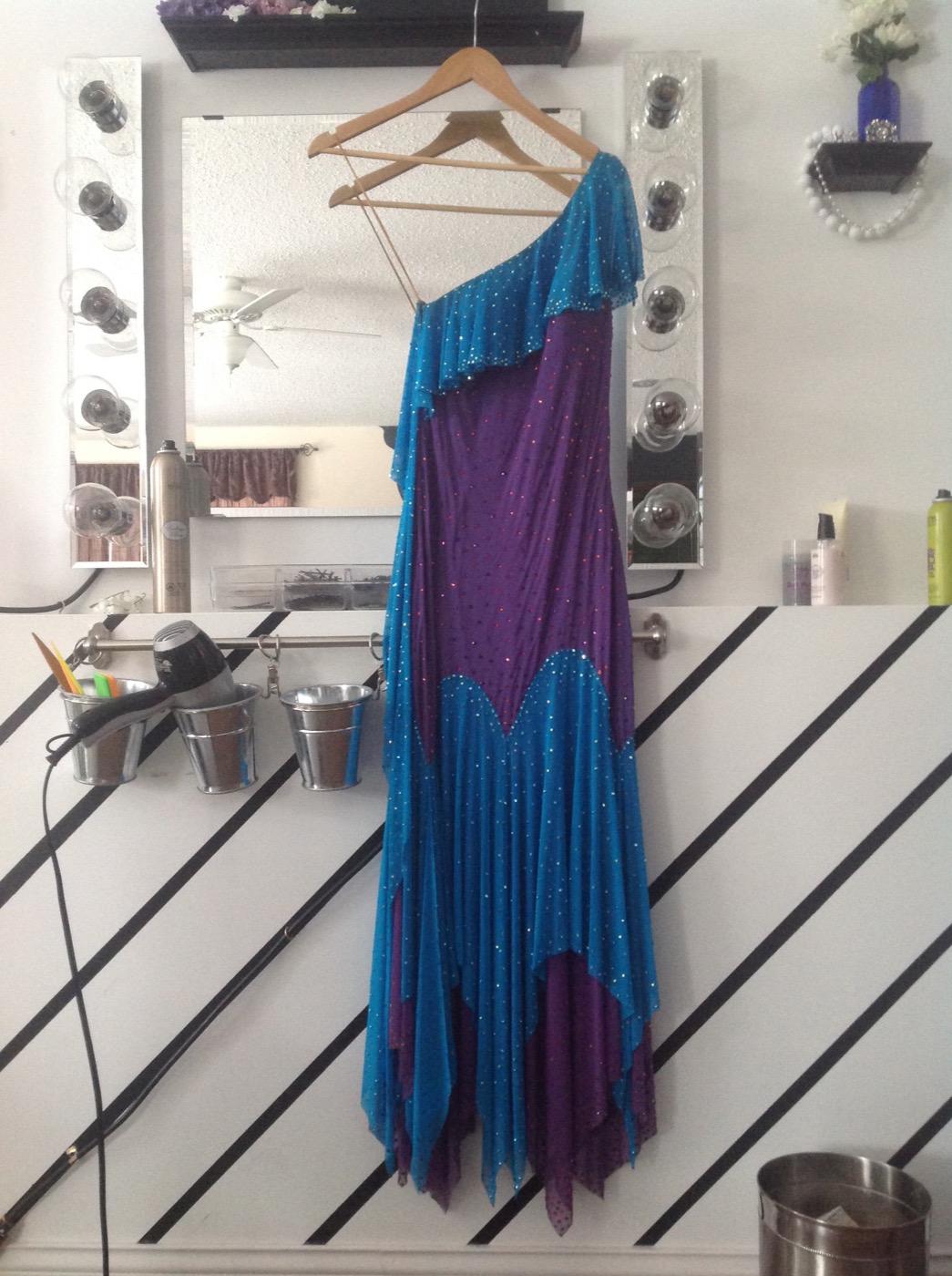 Dress on hanger